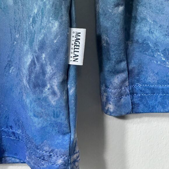 Magellan Shirt Boys S Multicolor Fish Gear Outdoor Active Classic Fit Long SL - Picture 2 of 14